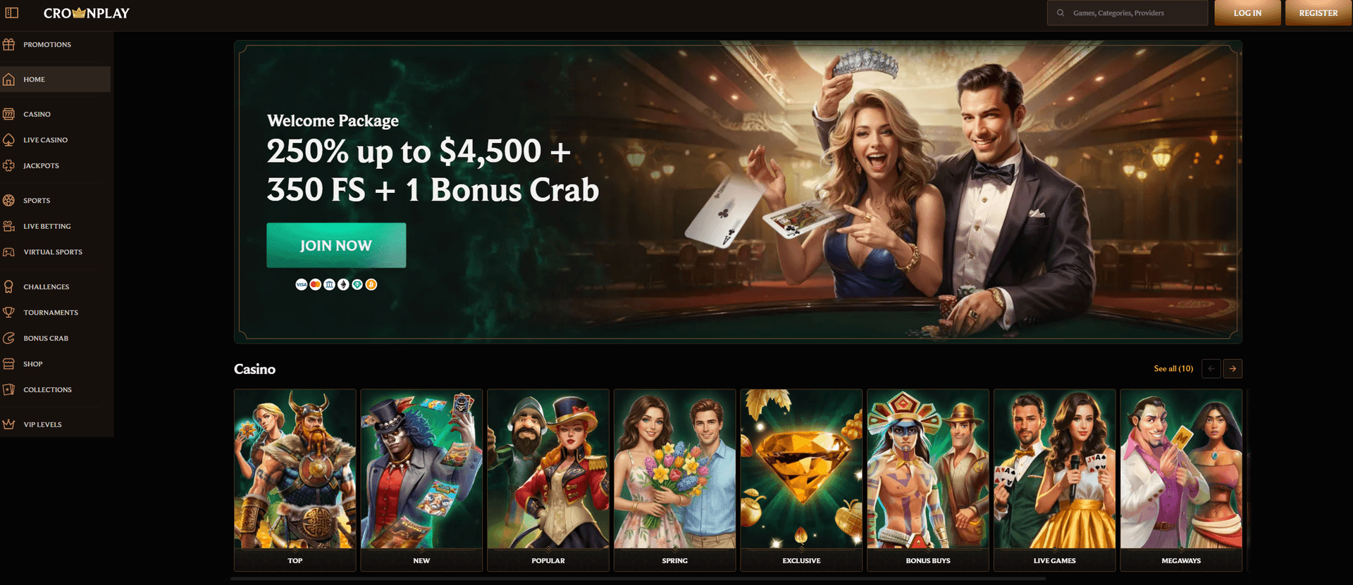 CrownPlay Casino ohne Limit